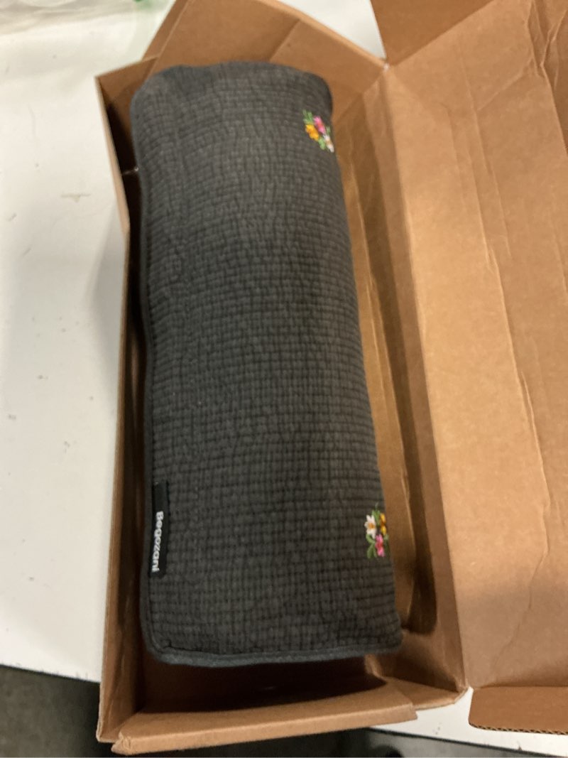 Condition photo showing New/Like New for 12-inch korean buckwheat cervical neck roll — compact cypress-filled bolster pillow for targeted neck support (bts jungkook's pick) — adjustable firmness, organic cotton cover