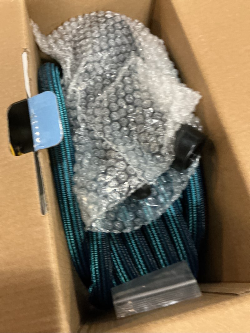 Condition photo showing New/Like New for garden hose 50ft, non-expanding water hose ultra lightweight, kink-free, sturdy, flexible, abrasion resistant hose for yard, lawn, outdoor, marine and camper