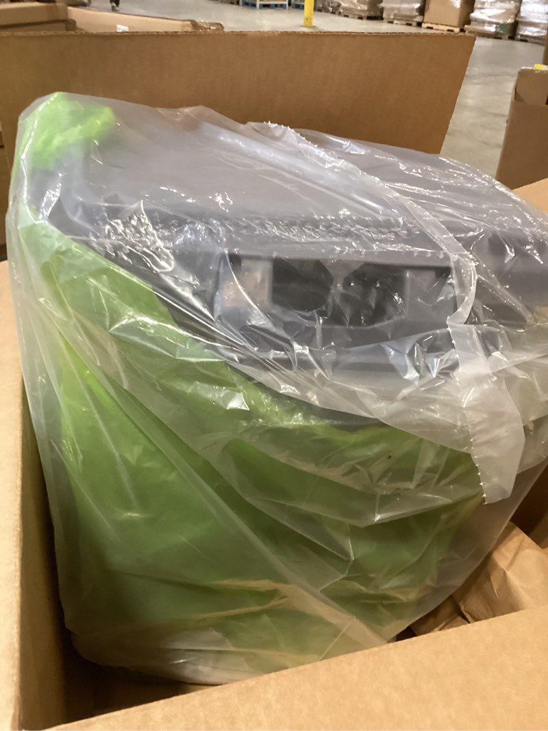 Condition photo showing Good Condition for rubbermaid step-on trash can with lid, 8.25-gallon, gray, easy clean wastebasket for home/kitchen/bedroom/office gray 8.3 -gallons