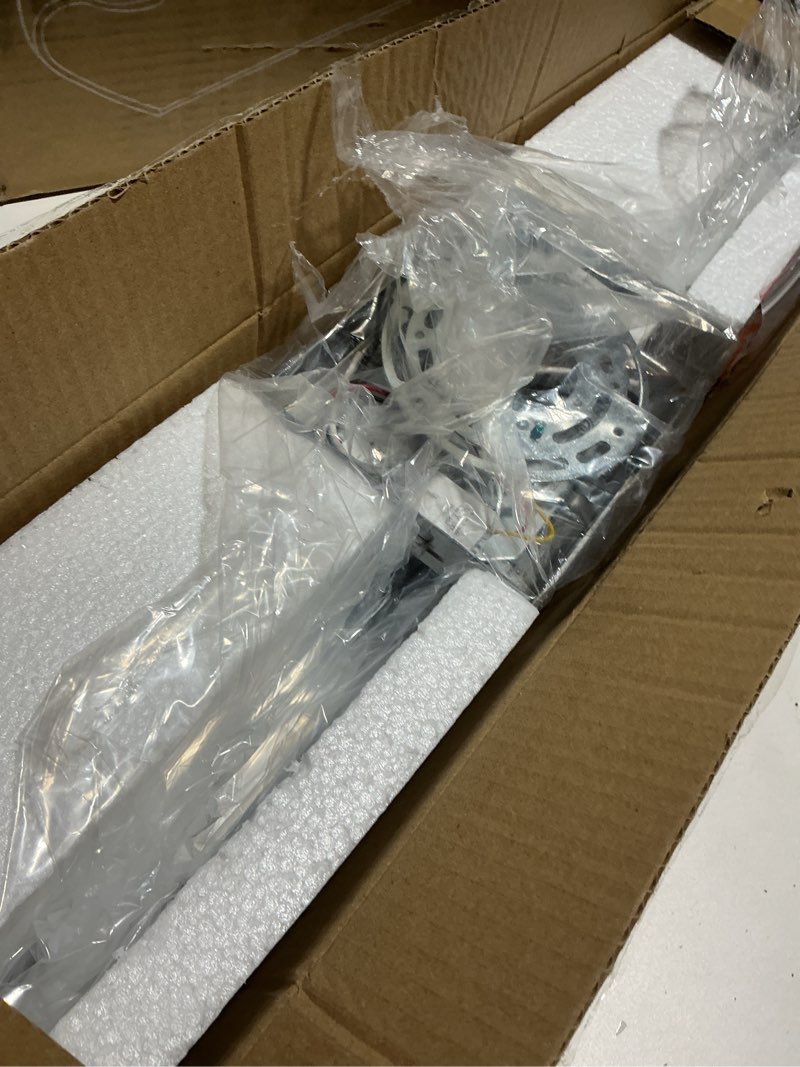 Condition photo showing As Is for VOLISUN Modern Bathroom Vanity Light 24 inch, Rotatable, 14W Dimmable 5CCT Led Bathroom Light Fixture Over Mirror, Chrome Vanity Light for Bathroom Mirror Cabinets-ETL Certificated Chrome 24 inch