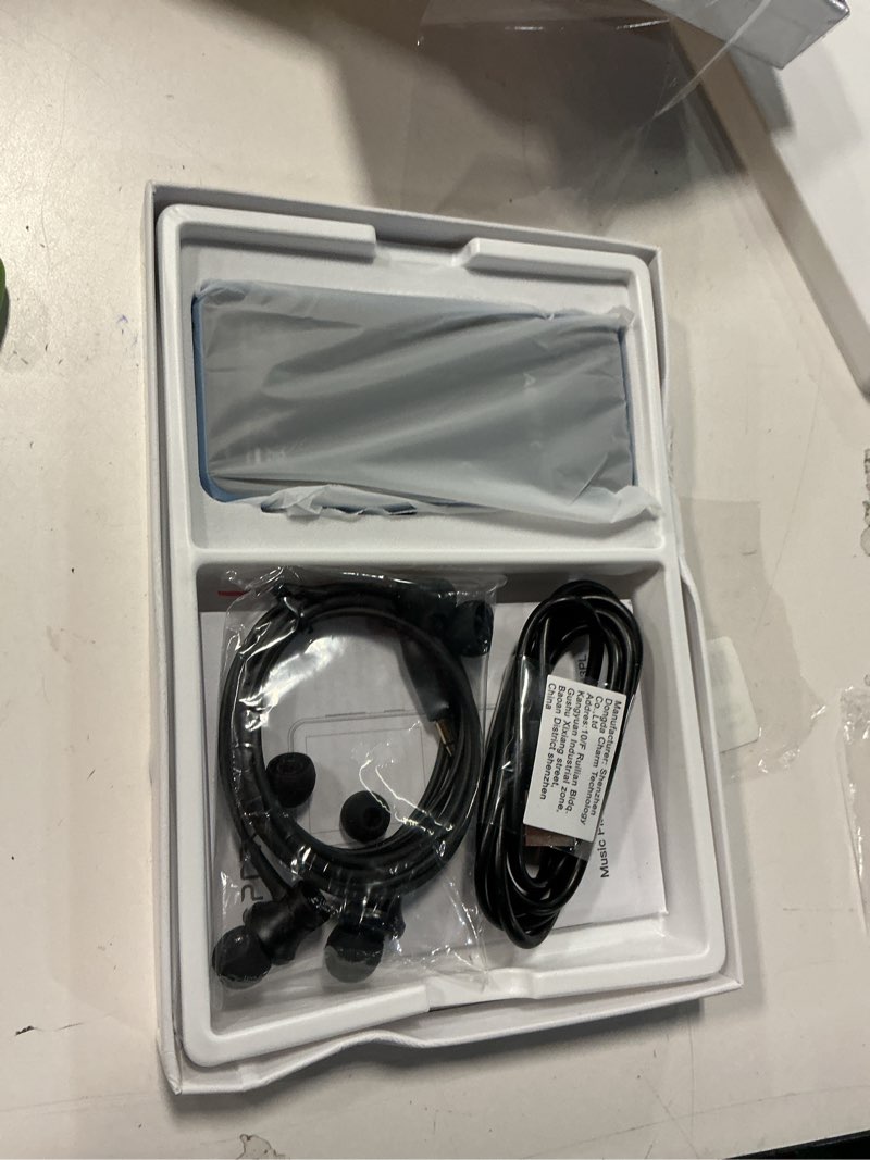 Condition photo showing Good Condition for AGPTEK 64GB MP3 Player with Bluetooth, M3 2.4 inch Music Player with Speaker and FM Radio, Touch Buttons, Supports Up to 128GB(Blue)