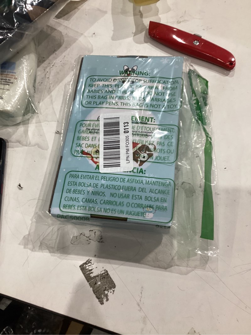 Condition photo showing New/Like New for Malier Christmas Stocking for Dogs Cats, Knit White Dog Christmas Stocking, Paw Shape Pet Christmas Stocking Large Cat Stockings Hanging Stocking for Dogs Cats Pets (White)