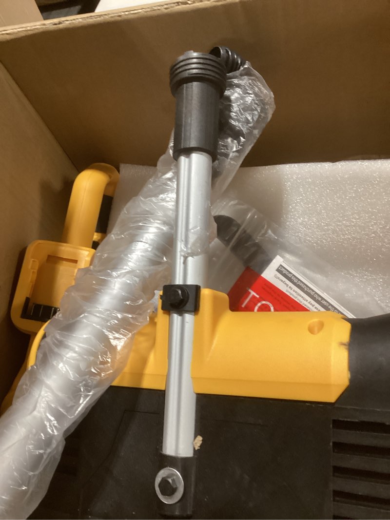 Condition photo showing New/Like New for Cordless Snow Shovel for Dewalt 20v, Electric Snow Blower 20ft Throw Distance, Adjustable Snow Removal Direction, Electric Snow Shovel for Driveway,Steps, Patio, Sidewalk Snow Removal.