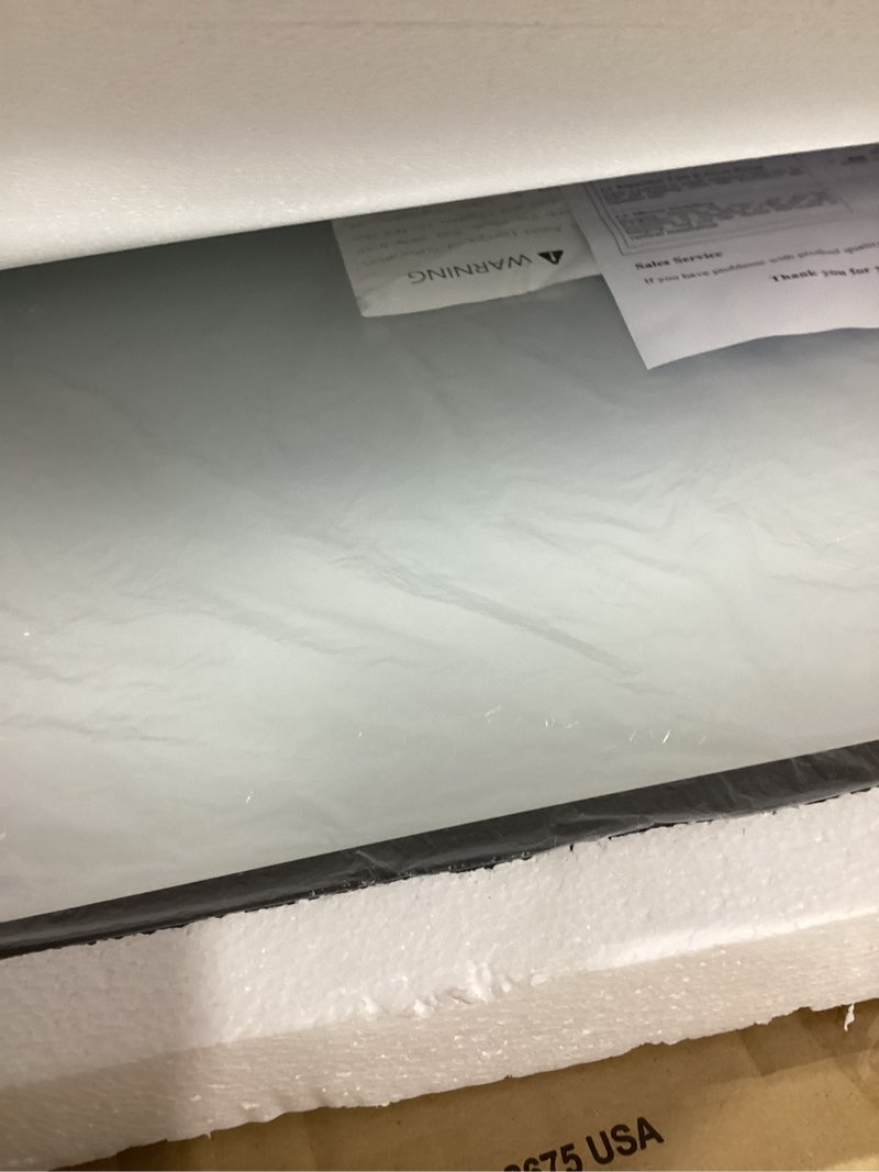 Condition photo showing Good Condition for 20x20 black square mirror, bathroom mirrors for over sink, rectangle bathroom vanity mirror for wall, large modern metal frame shatterproof rectangular mirror for restroom powder room toilet