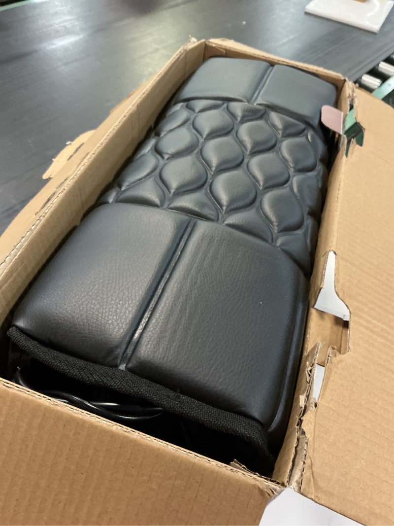 Condition photo showing Good Condition for massage mat, detachable neck massager, full body vibration heating, massage pad with 10 vibrating motors and 9 speed settings for home office use, gift for men women parents christmas,black