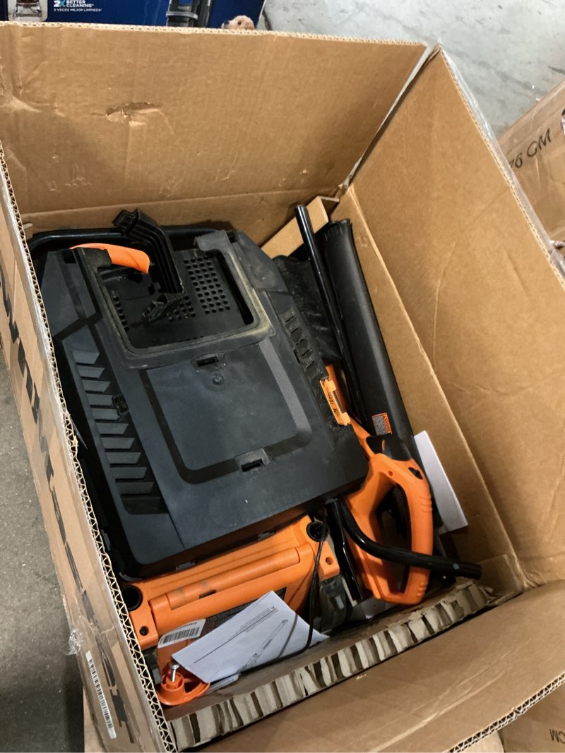 Condition photo showing As Is for lawnmaster 24vmwbl 24v max 13-inch cordless lawn mower and cordless leaf blower combo with 2x4.0ah batteries and charger 24v mower+blower