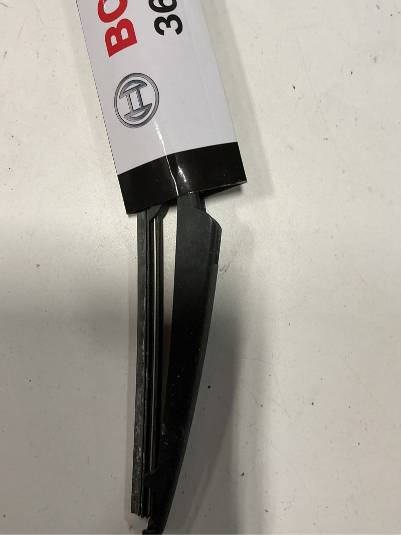 Condition photo showing As Is for BOSCH B36004 360 Complete Vehicle Wiper Blade Replacement - Includes Front Beam Blades (Pair) + Rear Wiper Blade (1) - 26"/16"/10" Front (26" & 16") + Rear (10") 360 Combo Pack (Front + Rear)