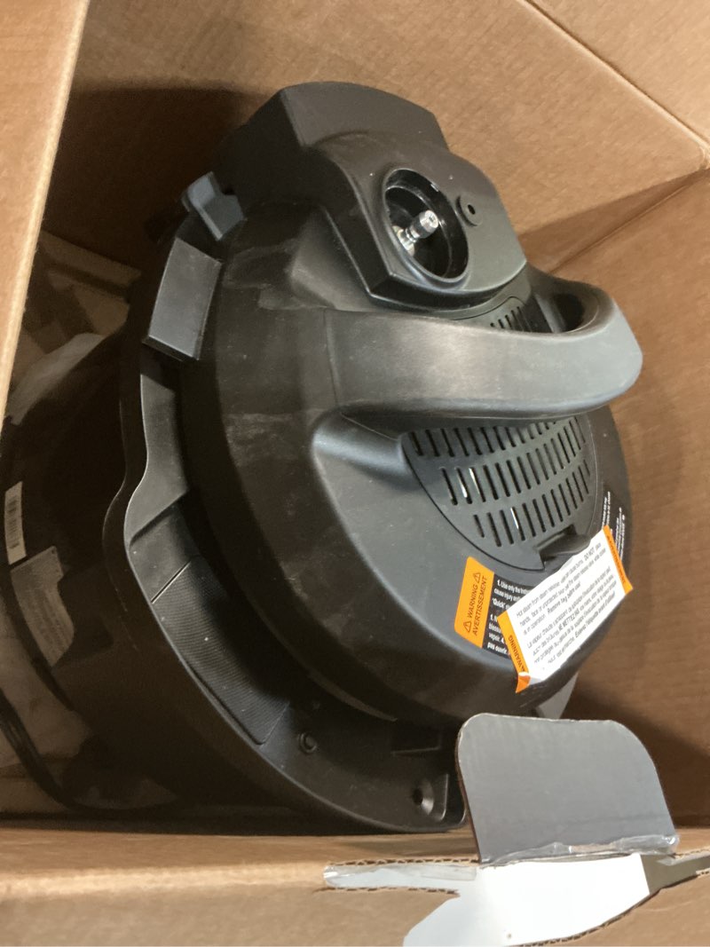 Condition photo showing As Is for Instant Pot Pro Plus Wi-Fi Smart 10-in-1, Pressure Cooker, Slow Cooker, Rice Cooker, Steamer, Sauté Pan, Yogurt Maker, Warmer, Canning Pot, Sous Vide, Includes App with Over 800 Recipes, 6 Quart Black