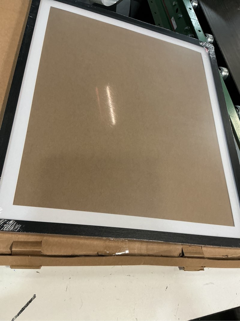 Condition photo showing New/Like New for Mxtallup 20x23 Picture Frames Solid wood,Display Pictures 18x21 Inch With Mat or 20x23 Inch Without Mat, Poster Frames 18x21 in Photo Frames Wood Black (T22B2023W1821)
