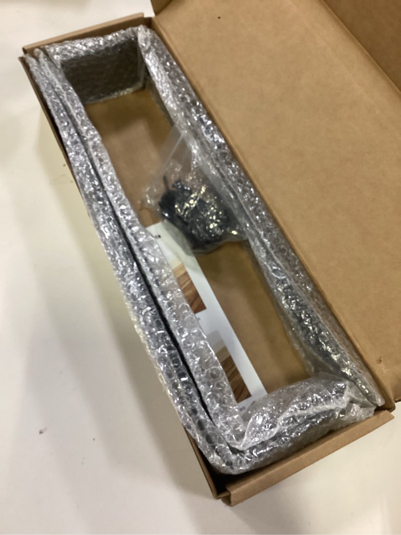 Condition photo showing Good Condition for 16 Inch Countertop Support Bracket, 3 Pack Solid Iron Steel Heavy Duty Hidden Floating L Shelf Brackets1/4 Inch Thick, Shelving Support Metal Hardware for Mantel Granite Countertop 16Inch L Shape