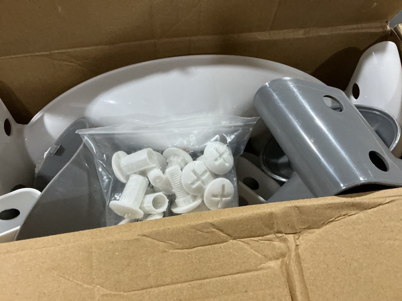 Condition photo showing Good Condition for potty training seat ?skyroku potty training toilet with step stool ladder, for kids boys girls toddlers - comfortable safe potty seat with anti-slip pads ladder ?8838-grey? 8838-grey u-shape