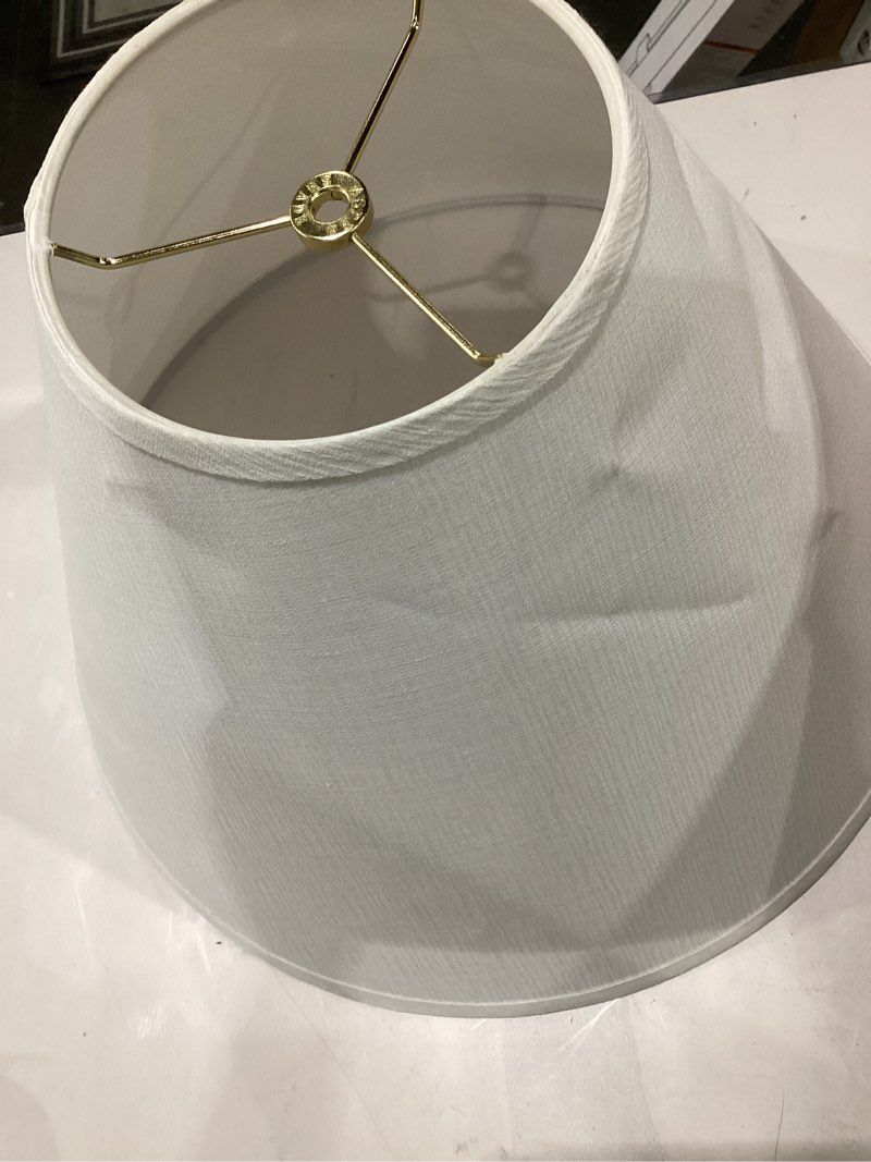 White lamp shade (cone shape) 