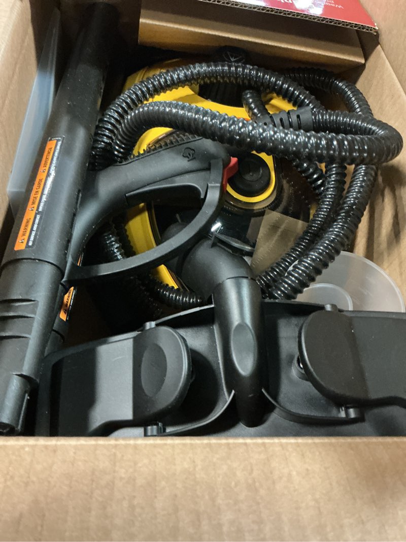 Condition photo showing Good Condition for Wagner Spraytech 0282014 915e On-Demand Steam Cleaner & Wallpaper Removal, Multipurpose Power Steamer, 18 Attachments Included (Some Pieces Included in Storage Compartment) For Floor 915 Steam