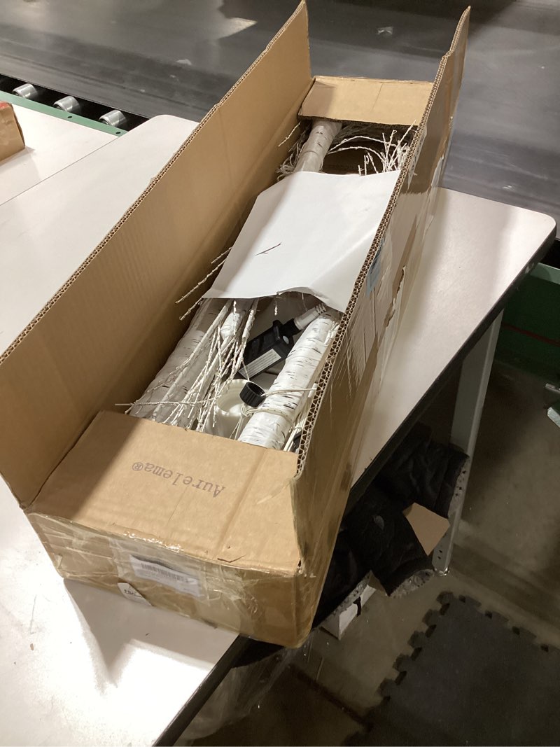 Condition photo showing New/Like New for 3 Pcs 4ft 6ft Lighted Birch Tree 8 Modes Christmas Artificial LED Warm White Lights Birch Tree for Indoor and Outdoor Home Decor Thanksgiving Holiday Decoration 3 4ft-300led, 6ft-400led