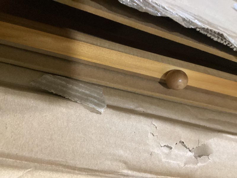 Condition photo showing Good Condition for Bits and Pieces Puzzle Board with Drawers – 1500 Piece Jigsaw Puzzle Table Organizer – Premium Wooden Puzzle Board for Adults, 26"x35" Smooth Non-Slip Surface, Portable Puzzle Table with Sorting Trays