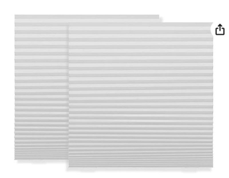 FXHMHMJ Mini Blinds for Indoor Windows - White Self Adhesive Temporary Blinds, Window Blinds No Dril