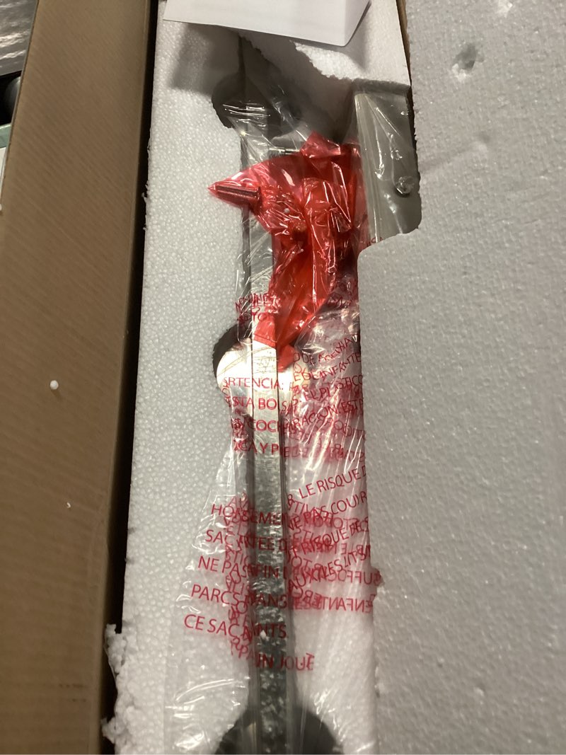 Condition photo showing New/Like New for led modern bathroom light fixtures over mirror, 3-light brushed nickel vanity lights with 5 color modes, dimmable bathroom vanity light with crystal bubble glass, 2700k-6500k adjustable, etl 3 lights