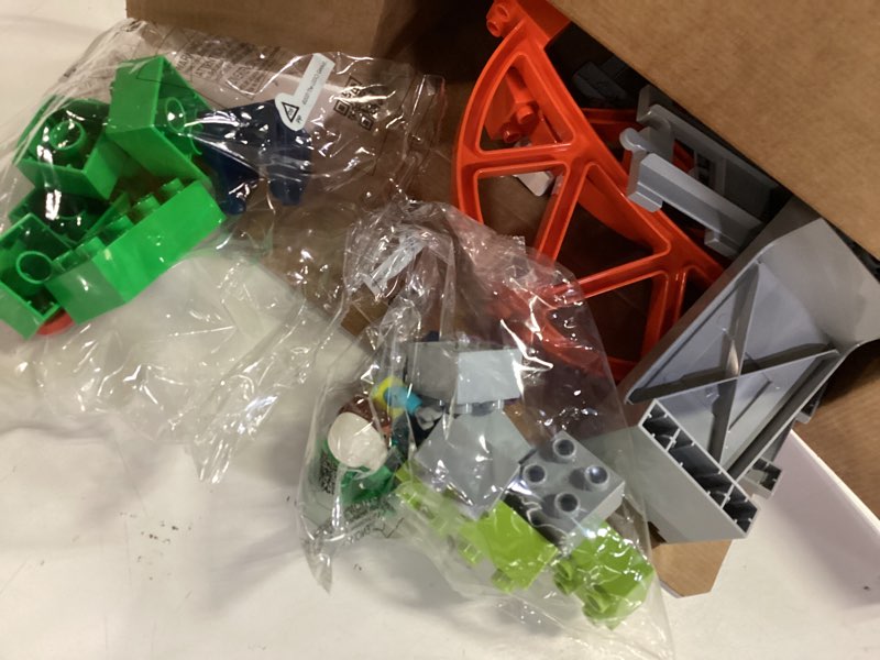 Condition photo showing Good Condition for LEGO DUPLO Town Train Tunnel and Tracks Expansion Set - 10 Extra Pieces of Train Tracks - Preschool and Toddler Train Set, Ages 2+ - Building Toy for Boys and Girls - 10425