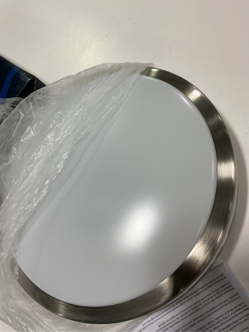 Condition photo showing Good Condition for Project Source 13  Brushed Nickel LED Flush Mount Light