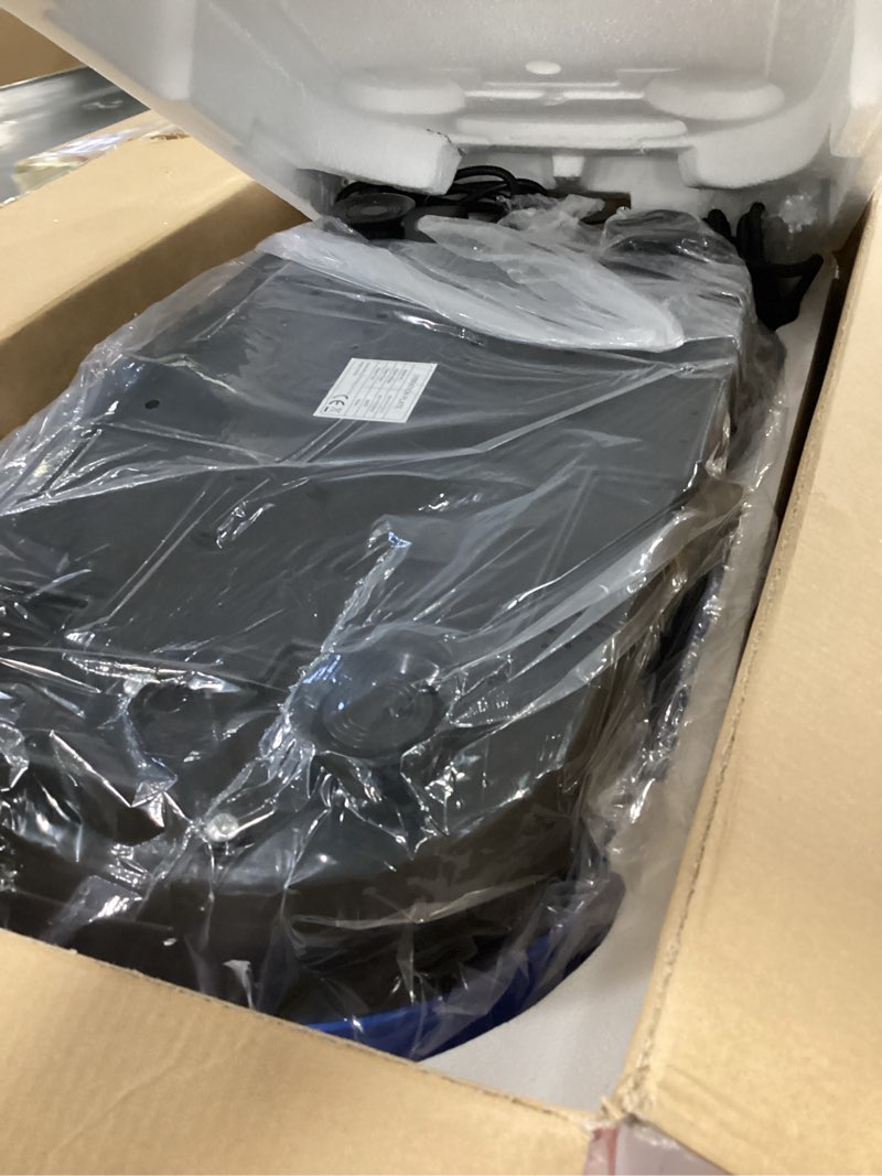 Condition photo showing Good Condition for Lifepro Waver Mini Vibration Plate for Lymphatic Drainage – Whole Body Vibrating Platform Exercise Machine for Muscle Toning & Recovery with Remote & Resistance Bands, Max Load 260 lb Blue