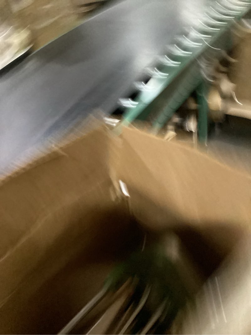 Condition photo showing As Is for commercial french fry cutter stainless steel.potato cutter for french fries with 3/8 and 1/4inch blade, commercial french fry cutter manual potatoes cutting machine with suction feet. 3/8&1/4 cutter