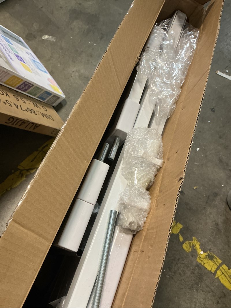 Condition photo showing Good Condition for waowao white acrylic baby gate for stairs modern design acrylic auto close pet gate, 57.87-66.14\" wide safety baby gate for doorways,white clear dog gates indoor, hallways,kitchen white 57.87-66.14\"