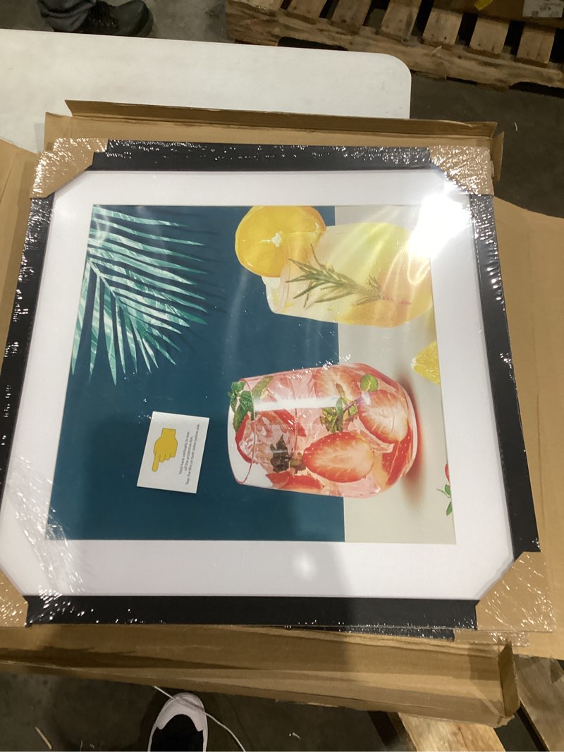 Condition photo showing New/Like New for THREELOVE 20x20 Frame Black, Display Picture 16x16 with mat or 20x20 Without mat, Photo Poster Picture Frame Wall Mounting Home Decor, 3 PCS 20x20 Black-3pcs