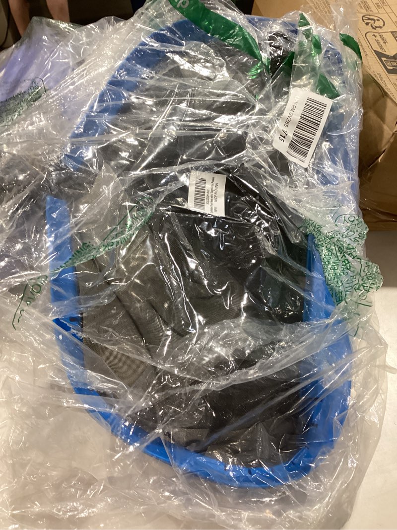Condition photo showing Good Condition for 17.5'' self-repair pool net with pole 10 ft thick aluminum 8 sections detachable pool poles with hidden hook retriever & nylon fine mesh netting pool skimmer net for above ground in-ground pools 17.5inch(with 10ft pole)