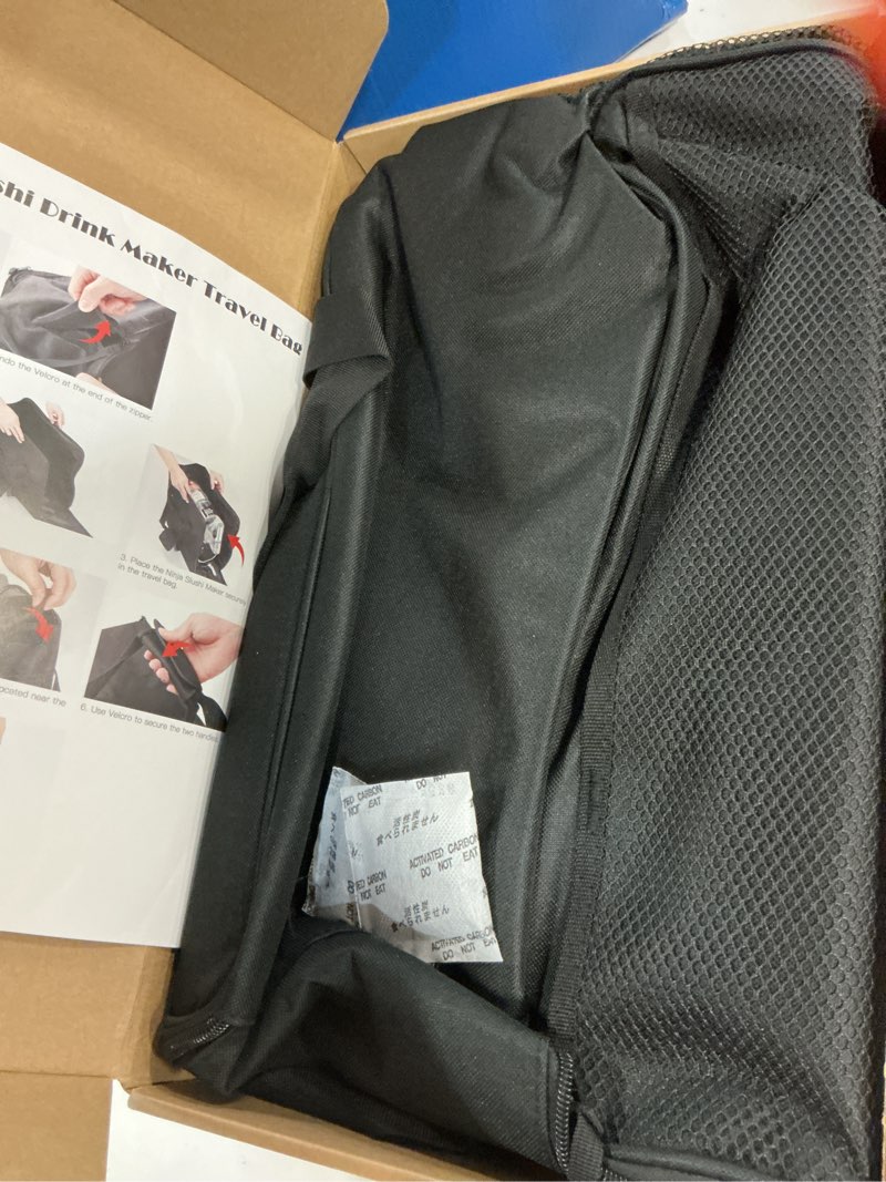 Condition photo showing New/Like New for tiga carrying bag for ninja slushie machine fs301 & fs300 - cover for ninja slushie - side opening for easy access to your machine - thickly padded for protection - accessories for ninja slushie