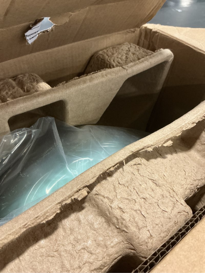 Condition photo showing Good Condition for DASH SmartStore™ Deluxe Stirring Popcorn Maker, Hot Oil Electric Popcorn Machine with Large Lid for Serving Bowl and Convenient Storage, 24 Cups – Aqua 24 Cups Aqua