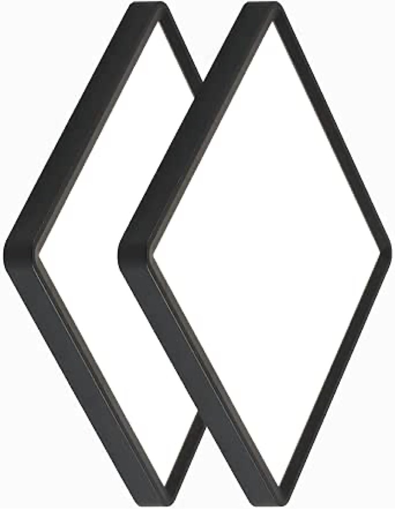 2pk 16 inch square led flush mount ceiling light, 40w, 4000lm 3000k/4000k/6000k cct selectable, black square led flat panel ceiling light fixture for bedroom,kitchen,living room