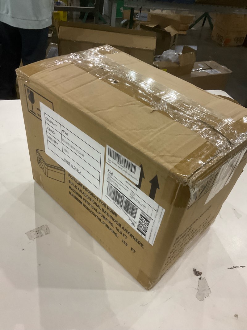 Condition photo showing New/Like New for Macerator Sewerage Sump Pump with Impeller Blades,250W 110V High Efficiency Energy saving Water pump,Basement Kitchen Bathroom Bedroom Sup Pump, Sewage Treatment Pump for Laundry and Sink