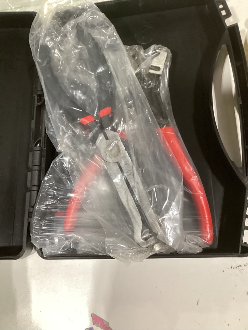 Condition photo showing Good Condition for Electrical Disconnect Pliers,Electrical Connector Pliers for Cars,Fuel Line Petrol Clip Pipe & Automotive Hose Disconnect Tools for Push Tab Style Plugs Electrical Connectors Sets