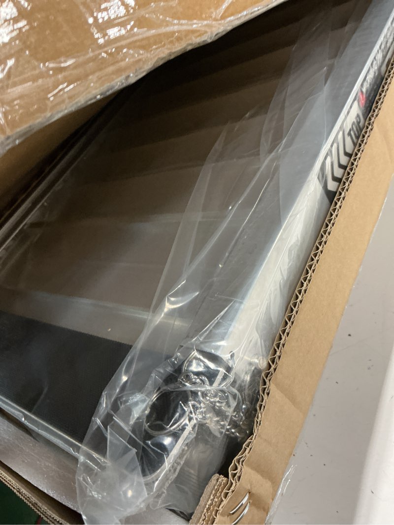 Condition photo showing Good Condition for fachnuo 2 feet portable wheelchair ramp, non-skid aluminum handicap ramps with handle, folding threshold wheel chair ramp for home steps, stairs, entry, threshold, doorways, scooter, 800lbs capacity aluminum 2ft(using height 2-6'')