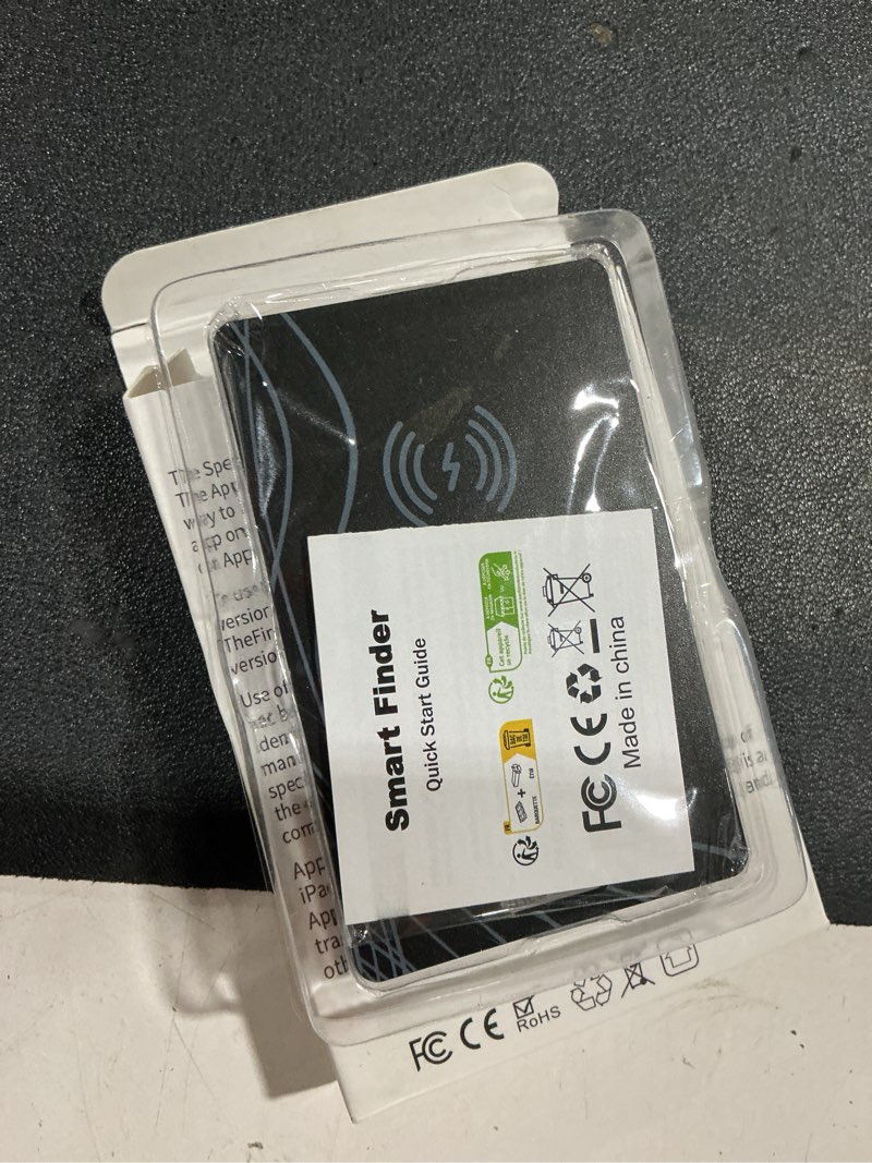 Condition photo showing Good Condition for wallet tracker card, rechargeable bluetooth tracker with apple find my ios only thin wallet finder gps tracker ip65 waterproof item locator for luggage, keys, bags, passports and more