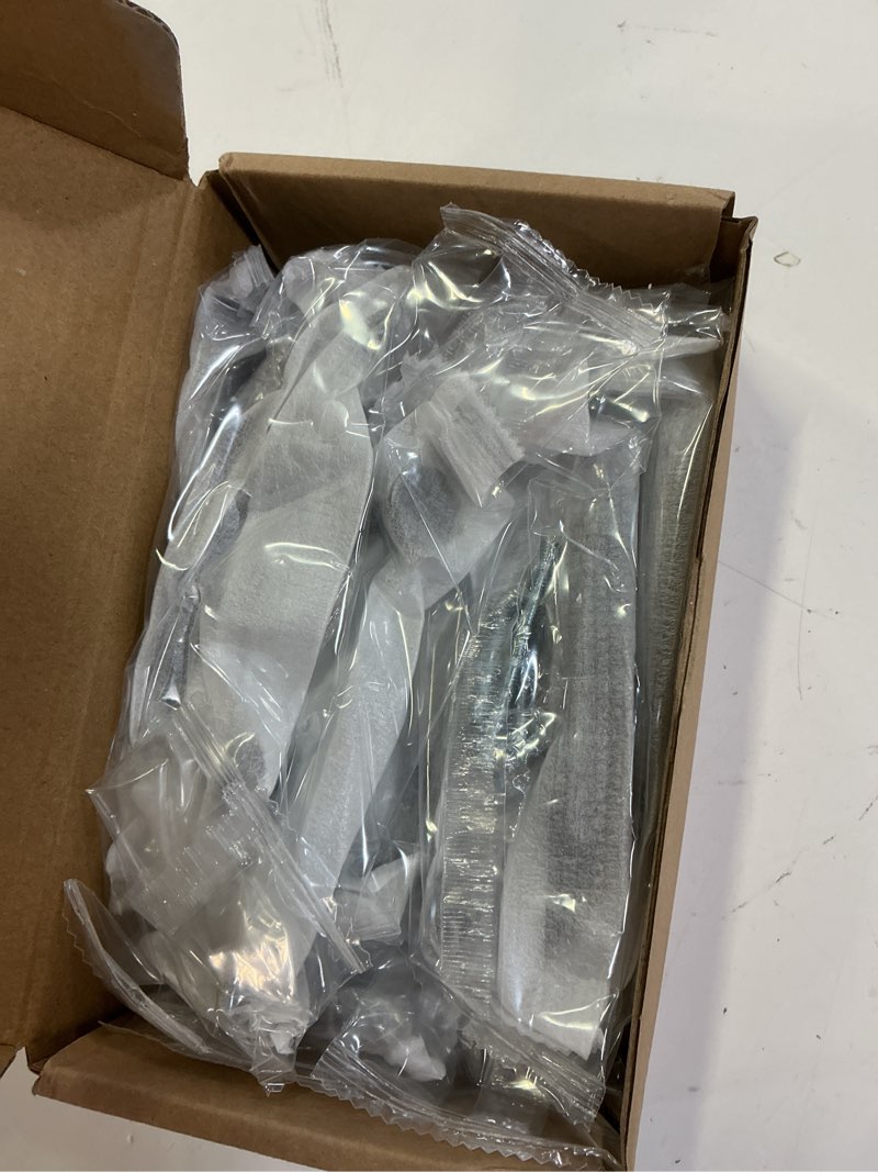 Condition photo showing New/Like New for alzassbg 10 pack antique brass cabinet handles, 3 inch(76mm) hole centers arch cabinet pulls kitchen hardware for cabinets and drawers al3109ae 3" hole center antique brass 10
