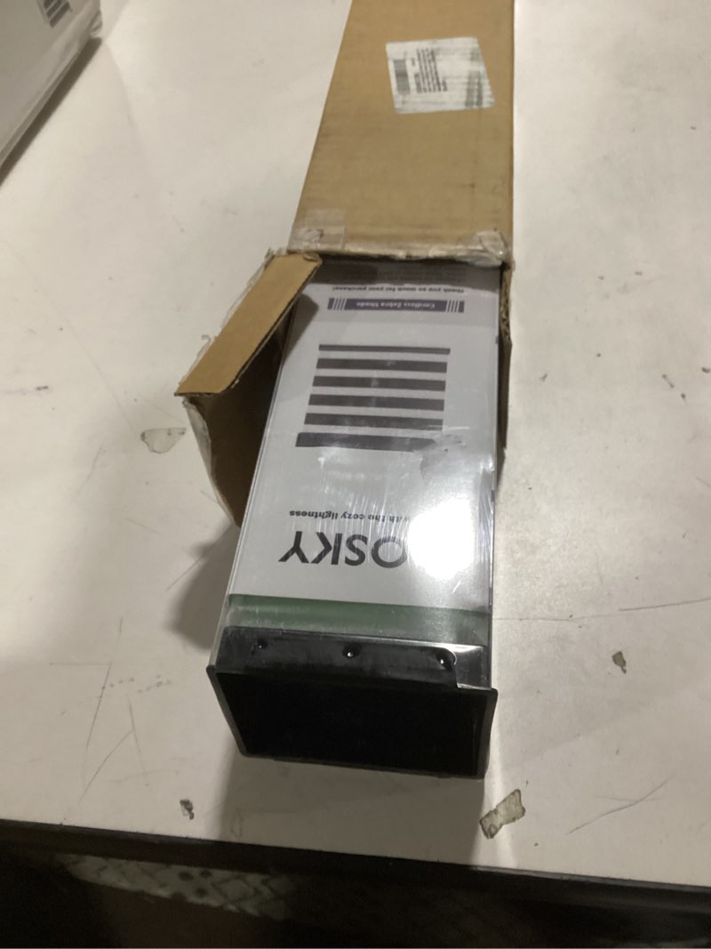 Condition photo showing Good Condition for AOSKY Cordless Zebra Blinds for Windows Pull Down Roller Window Shades Dual Layer Light Filtering Privacy for Day and Night, Free-Stop Door Shades for Home Easy to Install Linen Cream 26" W X 72" H 26"W x 72"H Linen Cream