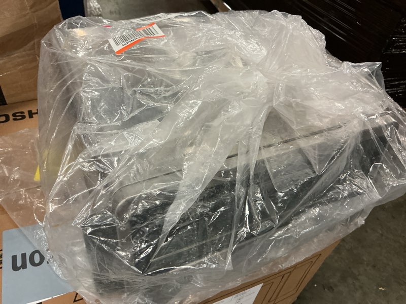 Condition photo showing As Is for Ninja Air Fryer Toaster Oven Combo | 8-in-1 Functionality | Flip Up & Away for Storage Space | Air Fry Basket, Sheet Pan, Wire Rack & Removable Crumb Tray |1800 Watt | Stainless Steel | SP151 Stainless Premium 8-in-1 Flip Oven