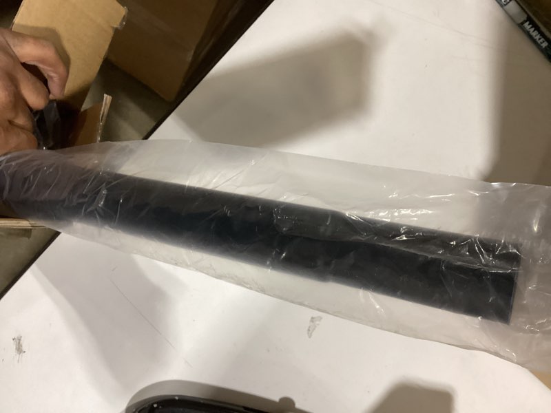 aizesi 41-144 inch heavy duty black tension curtain rod - no drilling, adjustable, rust-resistant fo