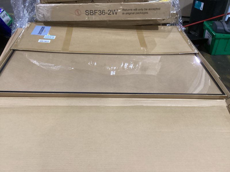 Condition photo showing Good Condition for 33x47 poster frame, plexiglass, black snap frames, coating aluminum profile, display horizontally & vertically?1pcs? 33"x47"