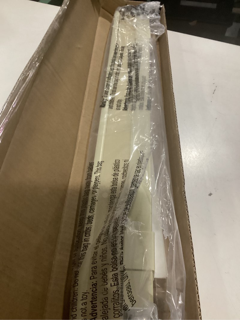 Condition photo showing Good Condition for LazBlinds Cordless Cellular Shades, No Tools No Drill Blackout Honeycomb Shades Pleated Blinds for Windows, 25.5'' W x 48'' H, Soft Cream Blackout-soft Cream 25 1/2'' W x 48'' H