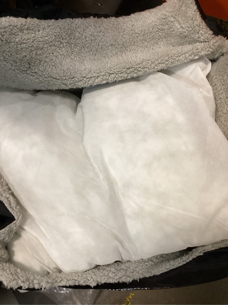 Condition photo showing Good Condition for burgeonnest dog car seat for small dogs, soft pet car travel home bed under 25 lbs, fully detachable and washable cat booster carseats with storage pockets and clip-on leash portable carrier,black small black