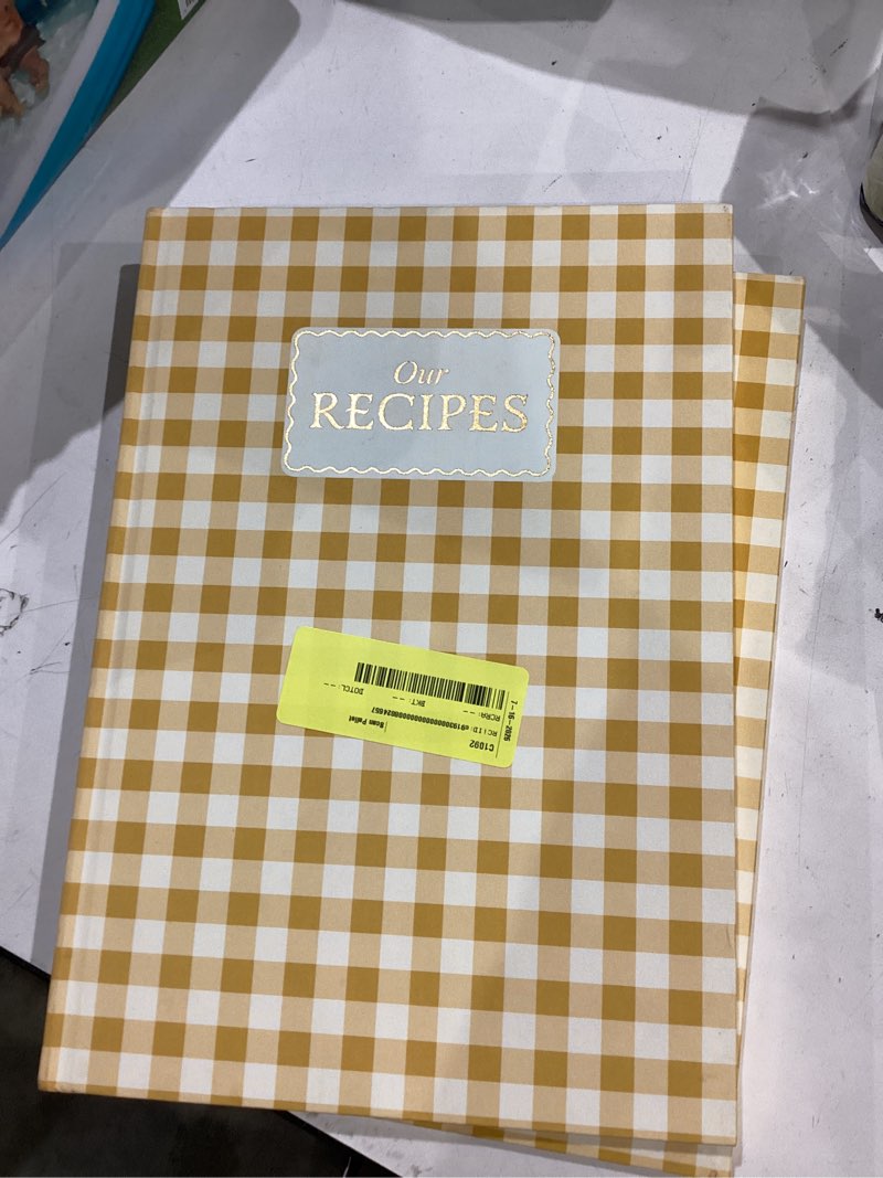 Condition photo showing New/Like New for hinkler our recipe book (hardback)