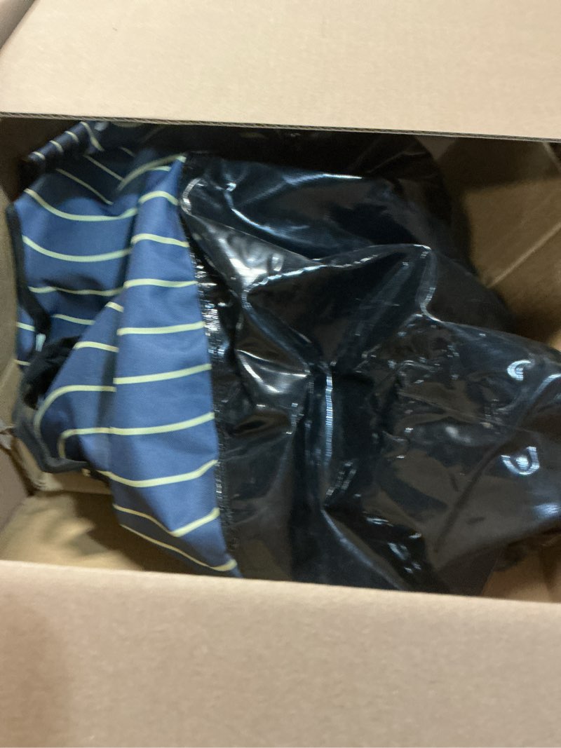 Condition photo showing As Is for SereneLife 44"/48'' Snow Tube for Sledding - Heavy Duty Rubber Inner Tube, Oxford Cover, Thickened PVC Bottom & Tow Strap - Inflatable Snow Sled for Kids & Adults - Perfect Winter Outdoor Fun Gift 44" - NAVY BLUE