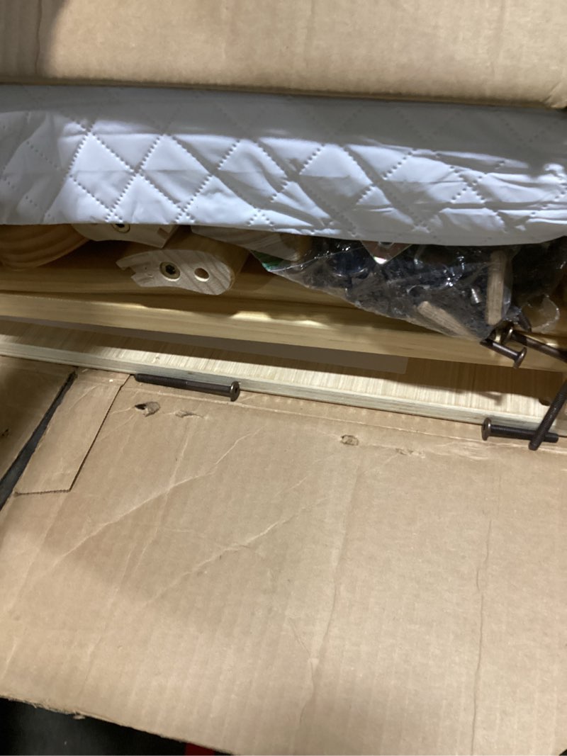 Condition photo showing Good Condition for dream on me 4-in-1 mini baby crib for small spaces, aden, natural | greenguard gold, astm/cpsc compliant, bsa verified, converts to daybed & twin bed, 3 adjustable heights, new zealand pine