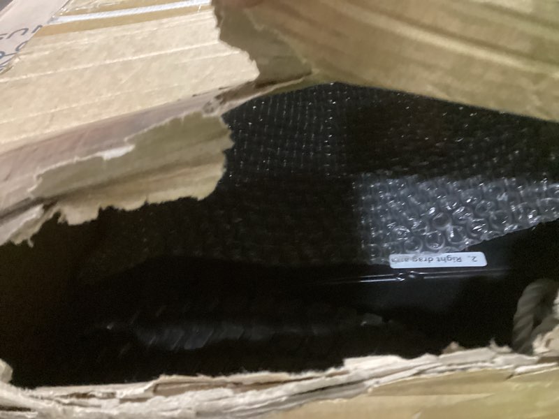 Condition photo showing Good Condition for VEVOR 42 Inch Lawn Sweeper Tow Behind, 12 cu.ft. Large Pull Behind Grass Sweeper, Heavy Duty Leaf & Grass Collector with Dumping Rope Design, Adjustable Sweeping Height for Picking Up Debris & Grass