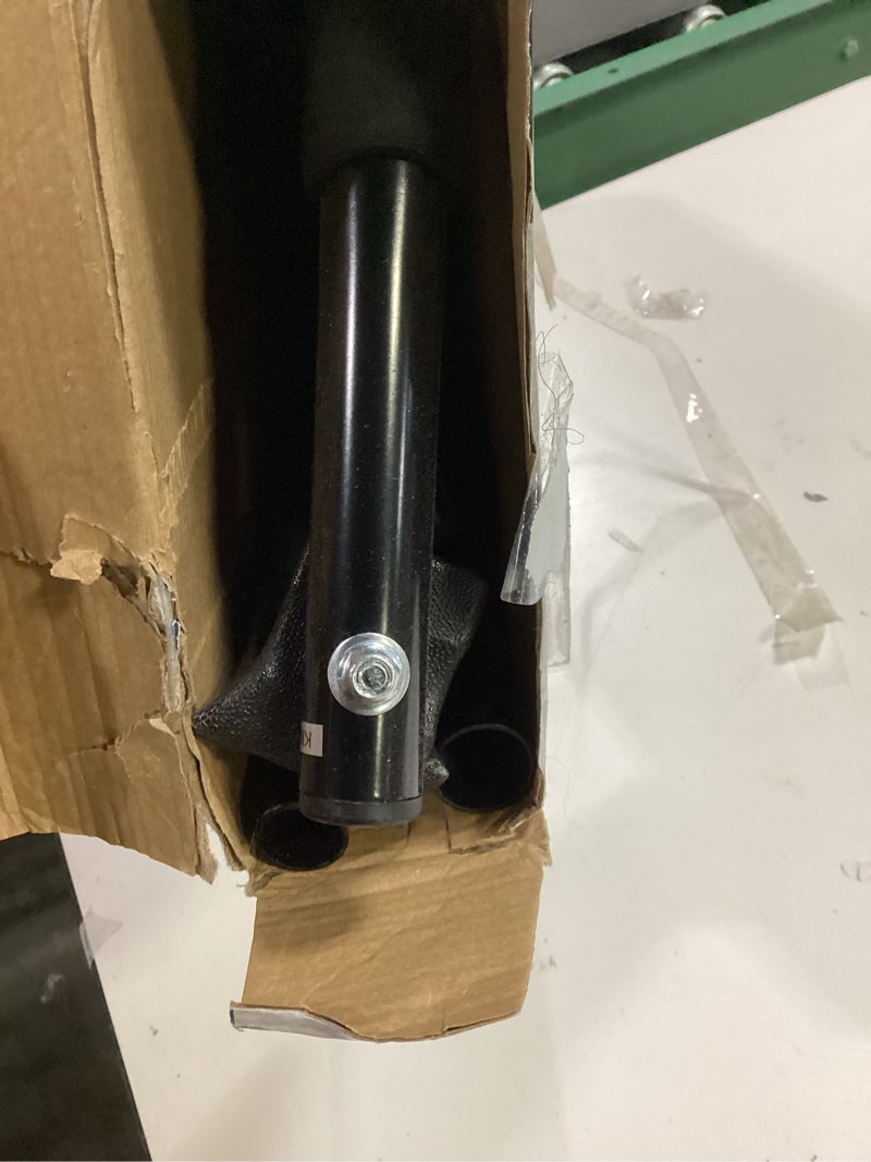 Condition photo showing As Is for SPRI Pull Up Bar - 8-Grip and 12-Grip Door Frame Mounting Pull-Up Bar for Versatile Workouts - Rugged Steel Frame with Foam Handles - Supports 300 Pounds - Fits Door Frames Up to 32 in. Wide – Black 8 Grip