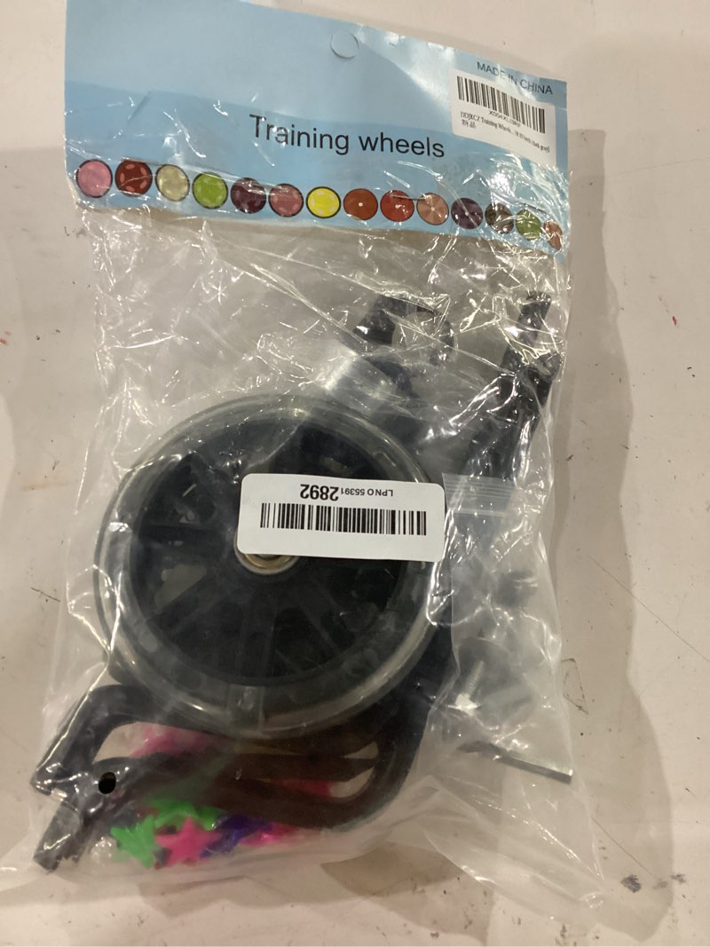 Condition photo showing Good Condition for ddjkcz training wheels flash mute wheel bicycle compatible for bikes of 12 14 16 18 20 inch dark gray