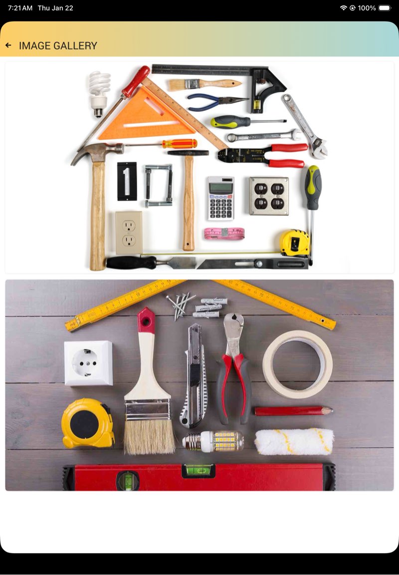 miscellaneous home improvement items