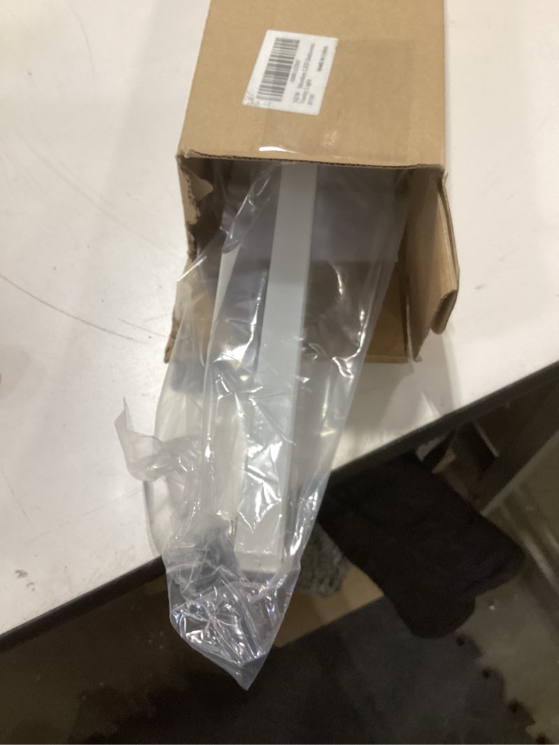 Condition photo showing Good Condition for Amansour LED Bathroom Vanity Light 24In 12W Adjustable Temperature (3000K, 4000K, 5000K) Mirror Lighting Fixture Chrome Modern Indoor Wall Sconces IP44 Silver 24in